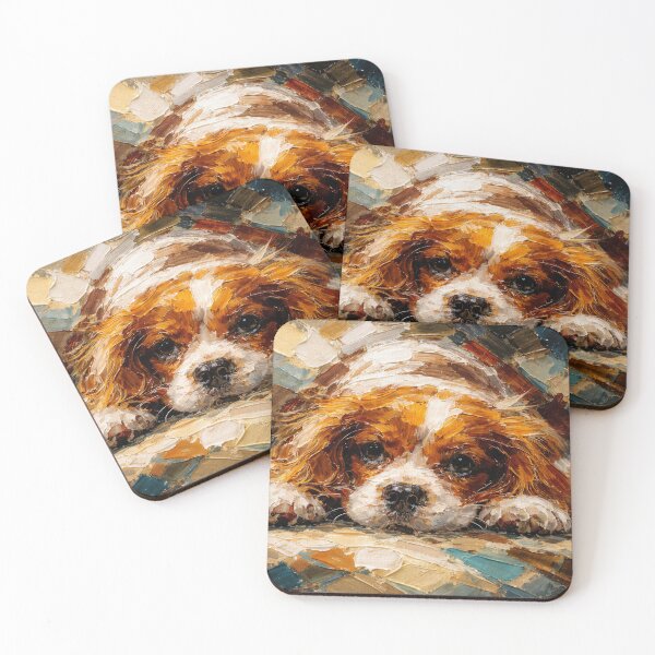 Item preview, Sleepy Cavalier Pup designed and sold by caracatita75.