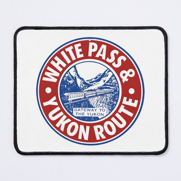 Item preview, Vintage White Pass and Yukon Route Railway Emblem: Gateway to the Yukon designed and sold by CharlieDesings.