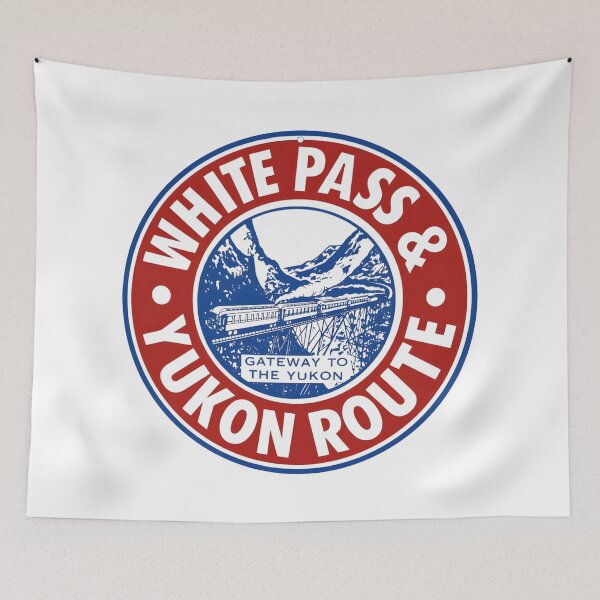 Item preview, Vintage White Pass and Yukon Route Railway Emblem: Gateway to the Yukon designed and sold by CharlieDesings.
