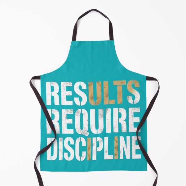 Item preview, Results Require Discipline Shirt | Fitness Motivation Apparel designed and sold by guchieworldcollection.