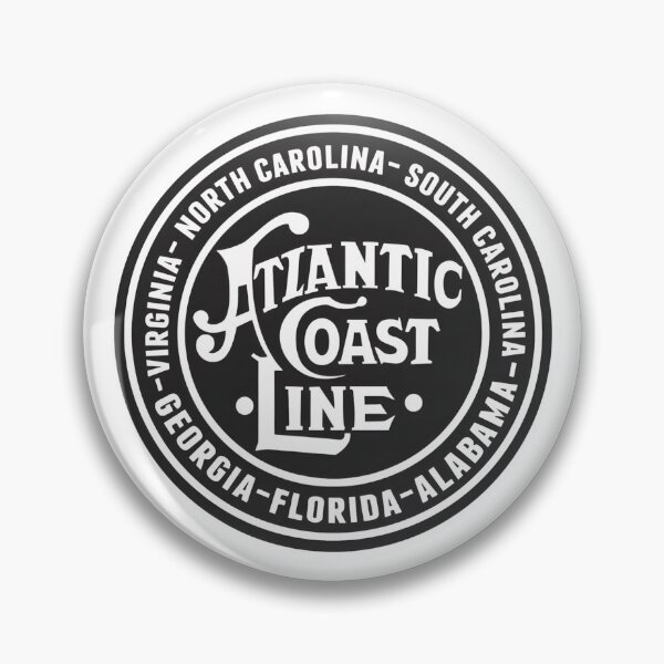 Item preview, Vintage Atlantic Coast Line Railroad Emblem Featuring Southern States Route designed and sold by CharlieDesings.