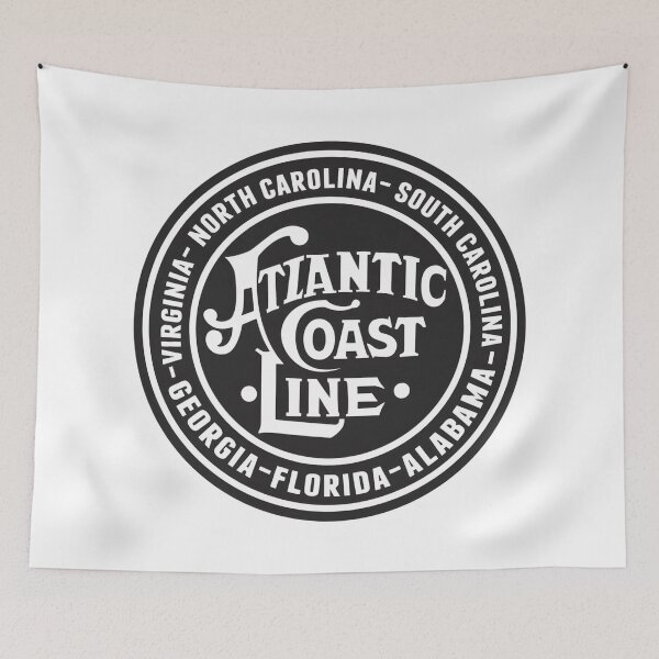 Item preview, Vintage Atlantic Coast Line Railroad Emblem Featuring Southern States Route designed and sold by CharlieDesings.