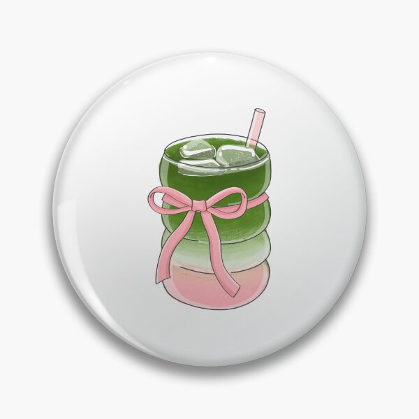 Item preview, Matcha Girlie Clipart Sticker PNG designed and sold by NixDigitalStudio.