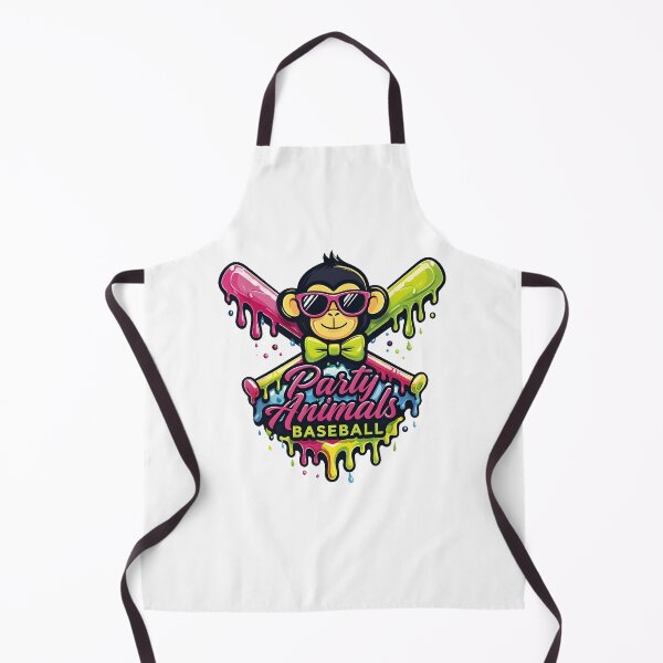 Item preview, Monkey Baseball Melt Party Animals Baseball Funny Monkey Vibrant Slime designed and sold by RDGNR.