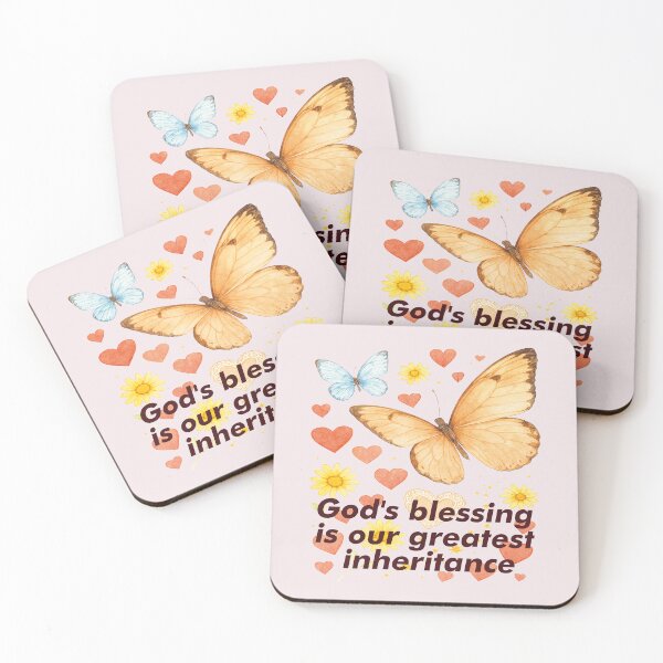 Item preview, God's blessing is our inheritance designed and sold by the artedivino.