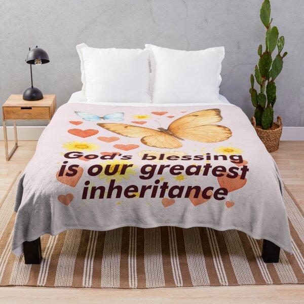 Item preview, God's blessing is our inheritance designed and sold by the artedivino.