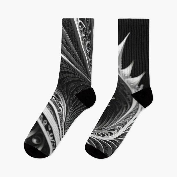 Item preview, Monochrome Fractal Vortex designed and sold by Harmonic_Layers.