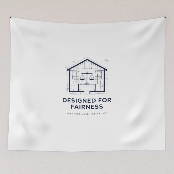 Item preview, Designed for fairness - equal housing opportunity  designed and sold by trendie-tees.