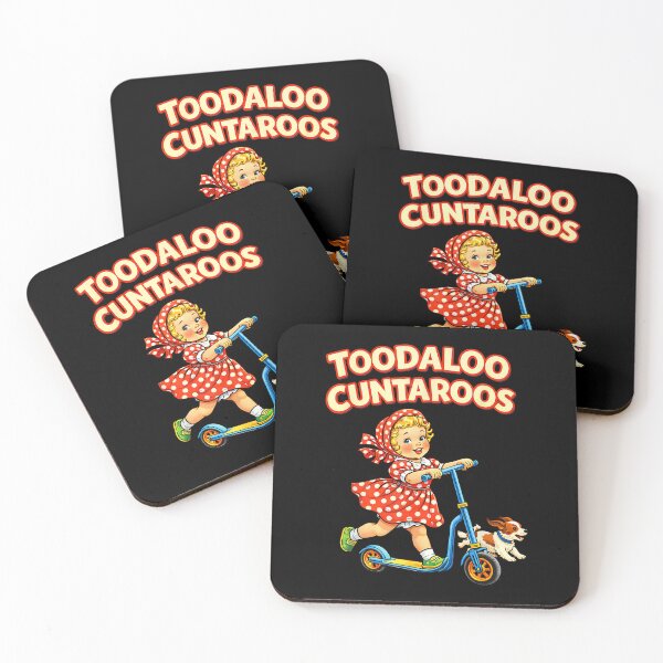 Item preview, Toodaloo Cuntaroos Funny Roller Girl Vintage Design designed and sold by RDGNR.