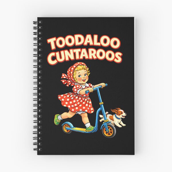 Item preview, Toodaloo Cuntaroos Funny Roller Girl Vintage Design designed and sold by RDGNR.
