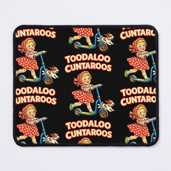 Item preview, Toodaloo Cuntaroos Funny Roller Girl Vintage Design designed and sold by RDGNR.