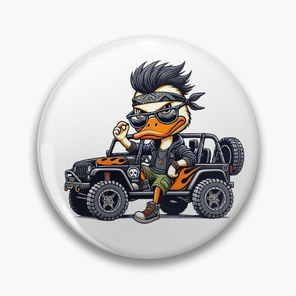 Artikelvorschau, Duck Duck cool punk Bandana  extreme vehicle  entworfen und verkauft von MaulCabral Designs.