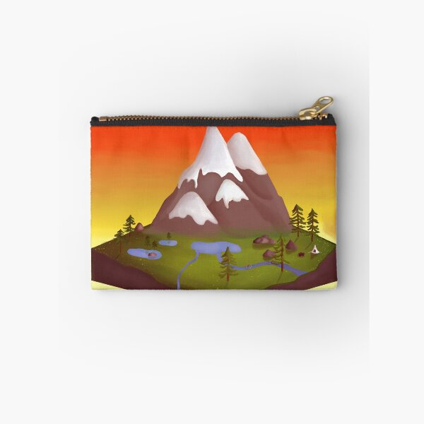 Item preview, Isometric mountains (Evening) designed and sold by Bluemountains1.