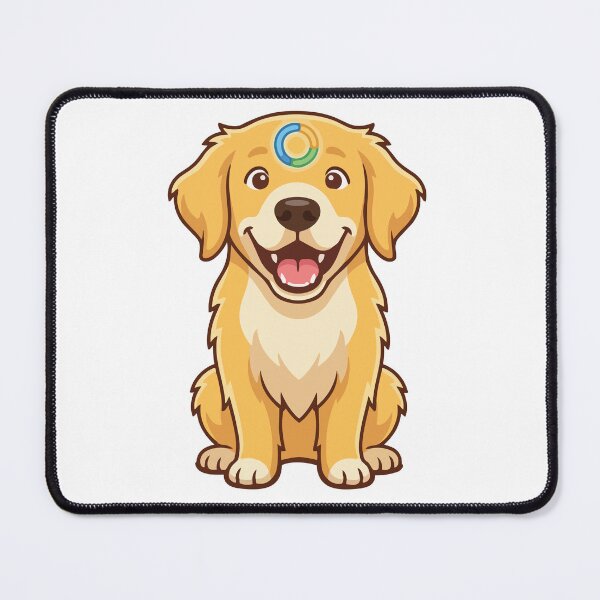 Item preview, Brain Cell Loading Please Wait Golden Retriever designed and sold by Petzzz.