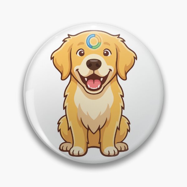 Item preview, Brain Cell Loading Please Wait Golden Retriever designed and sold by Petzzz.