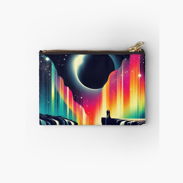 Item preview, Aurora Borealis and Eclipse, Ai Generated Art   designed and sold by ACC .
