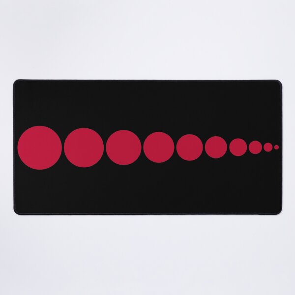 Item preview, 60's Retro Mod Minimal Dots in Red and Black designed and sold by MellowCat.