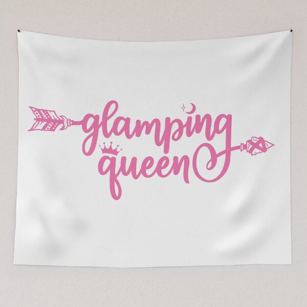 Item preview, Glamping Queen designed and sold by Texas Southern Studio.