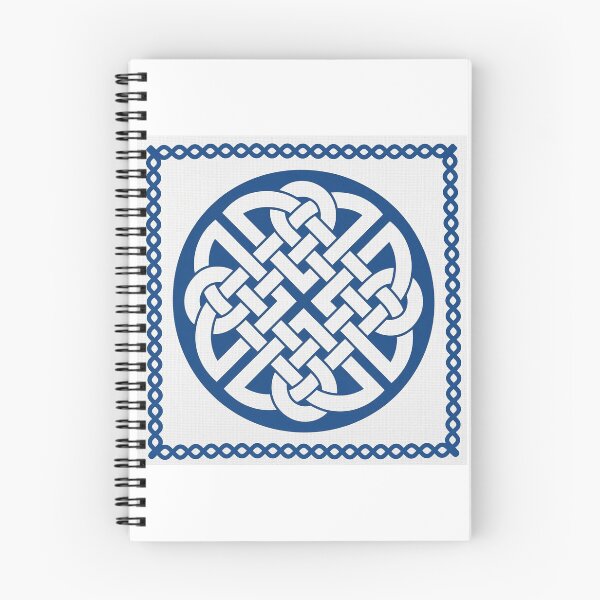 Item preview, A square cable knit pattern in blue and white designed and sold by Ratatosk-AI.