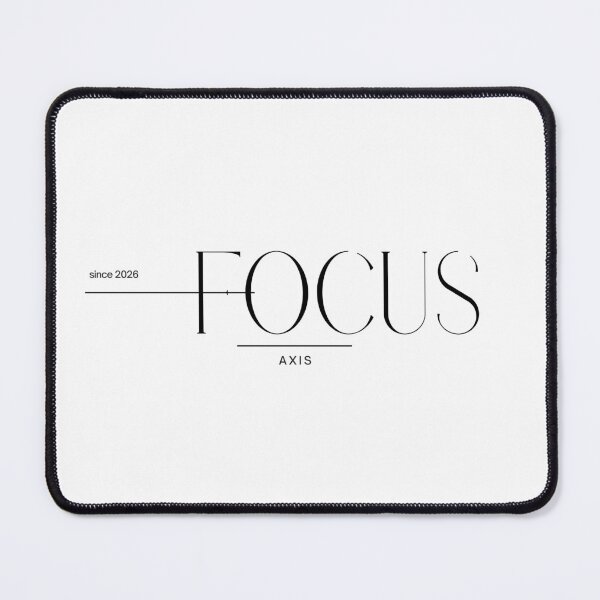 Item preview, Focus Mindset Typography – Minimalist Motivation Design for Productivity & Discipline designed and sold by AXIS-EQUILIBRIO.