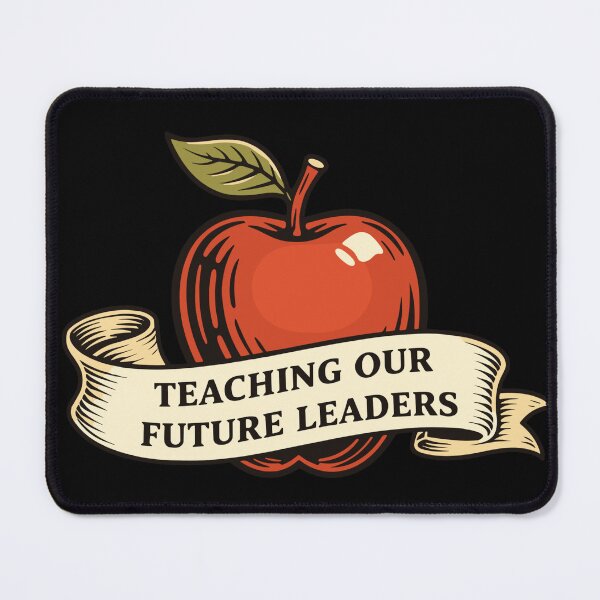 Item preview, Teaching Our Future Leaders | Vintage Teacher Apple Design designed and sold by American Spirit.