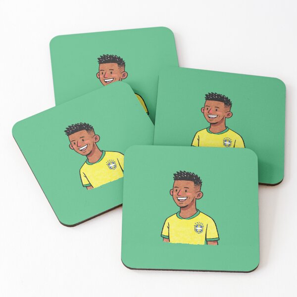 Artikelvorschau, Brasilianischer Fußballspieler entworfen und verkauft von FanaticProducts.