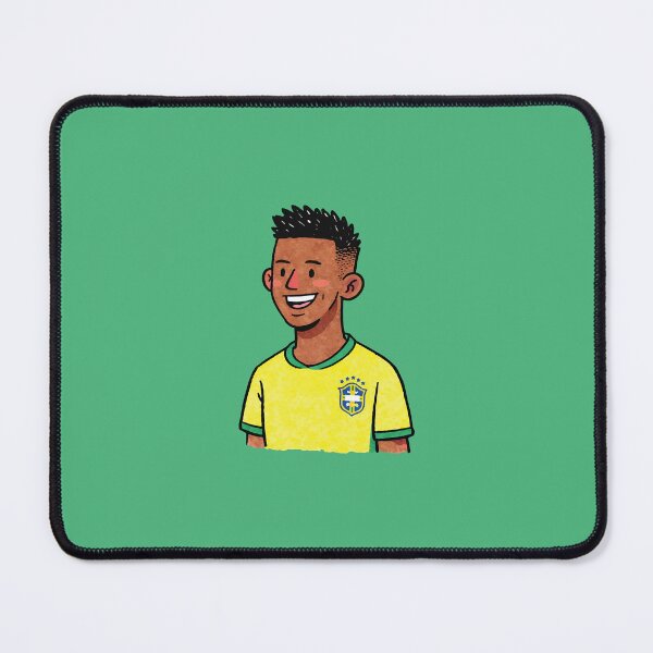 Artikelvorschau, Brasilianischer Fußballspieler entworfen und verkauft von FanaticProducts.