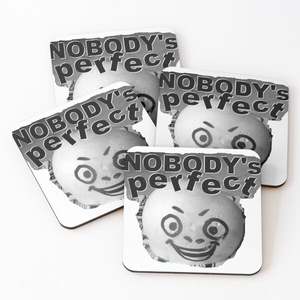 Item preview, NOBODY'S perfect designed and sold by ZoffArt-Shop.