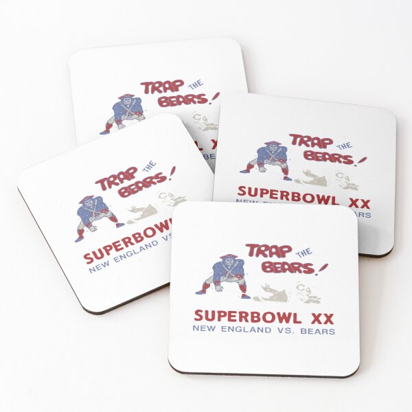 Item preview, Trap The Bears Superbowl New England Bears Patriots football  designed and sold by Tagalikha.