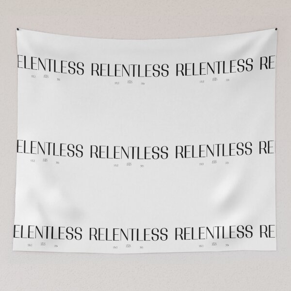 Item preview, Relentless Mindset Typography – Bold Discipline & Hustle Motivation Design designed and sold by AXIS-EQUILIBRIO.