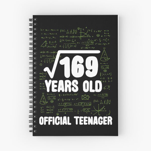 Item preview, Math 13 Birthday Square Root 169 Funny Quote Teenager designed and sold by Lenny Stahl.