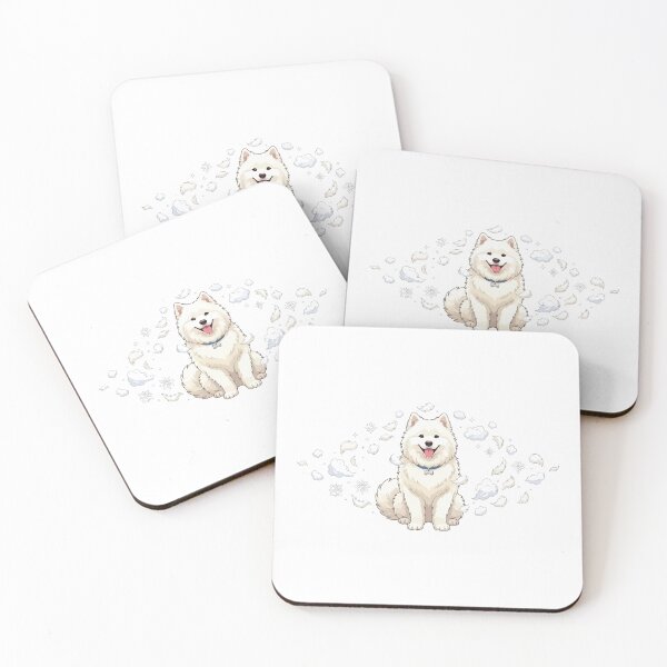 Item preview, Samoyed Glitter White Fur Everywhere Funny Dog designed and sold by Petzzz.