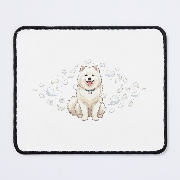 Item preview, Samoyed Glitter White Fur Everywhere Funny Dog designed and sold by Petzzz.