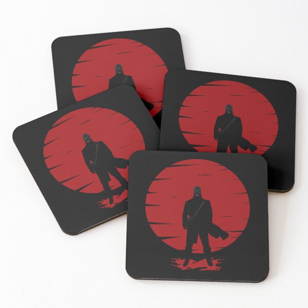 Item preview, Post apocalyptic masked vigilante red sun  designed and sold by Tagalikha.