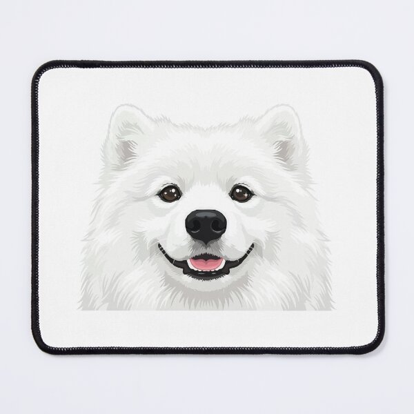 Item preview, Always Smiling Happy Samoyed Face Aesthetic designed and sold by Petzzz.