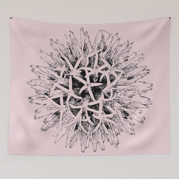 Item preview, Thistle - (#EED4D9) designed and sold by The Stippler Process.