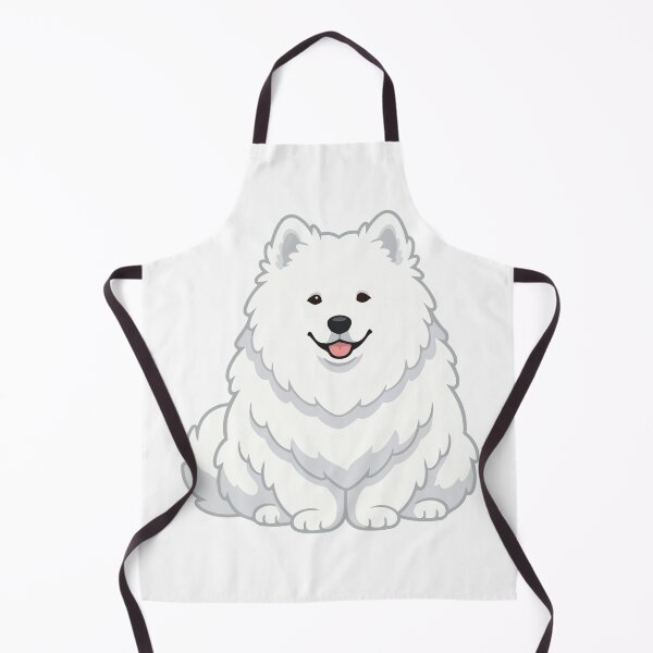 Item preview, Living Marshmallow Fluffy Samoyed Aesthetic Art designed and sold by Petzzz.