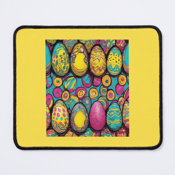 Item preview, Vibrant Pop Art Easter Eggs Explosion designed and sold by Artisticanvas.