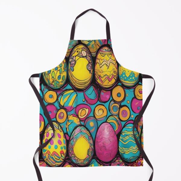 Item preview, Vibrant Pop Art Easter Eggs Explosion designed and sold by Artisticanvas.