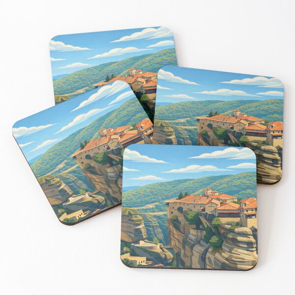 Item preview, Greece - Meteora Monasteries designed and sold by darekkocurek.