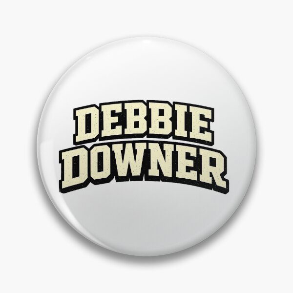Item preview, Debbie Downer Varsity Vintage Sarcastic Graphic Tee designed and sold by gahteeriffico.