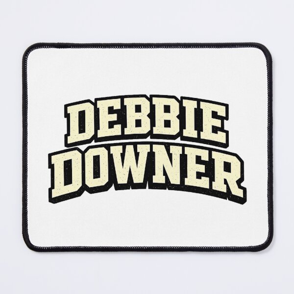Item preview, Debbie Downer Varsity Vintage Sarcastic Graphic Tee designed and sold by gahteeriffico.