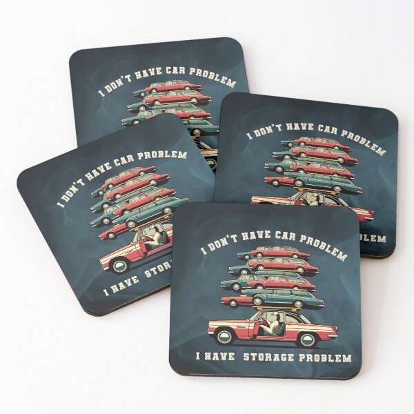 Item preview, I don't  have a car problem retro  car humor designed and sold by Lol&love.
