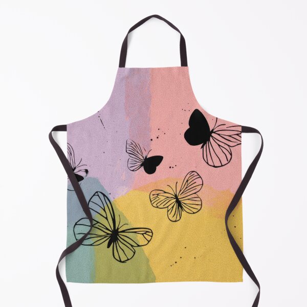 Item preview, Butterflies over colorful shapes designed and sold by anytka.
