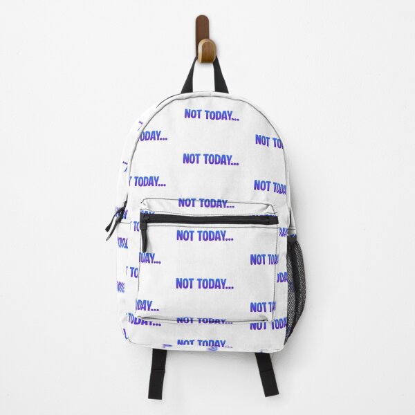Item preview, Not Today... Blue designed and sold by Memes N Lore .