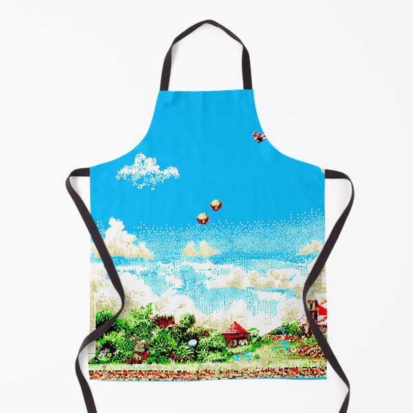 Item preview, Balloon Retro Pixel Art 8Bit Illustration Aesthetic Landscapes designed and sold by ART ATTACK ZONE.