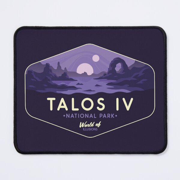Item preview, Talos World Retro Sci-Fi Park Art designed and sold by magrodanny.