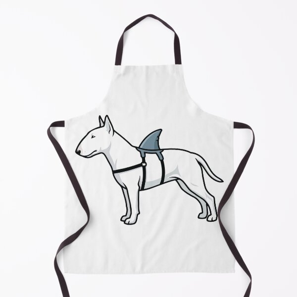Item preview, The Original Land Shark Funny Bull Terrier designed and sold by Petzzz.