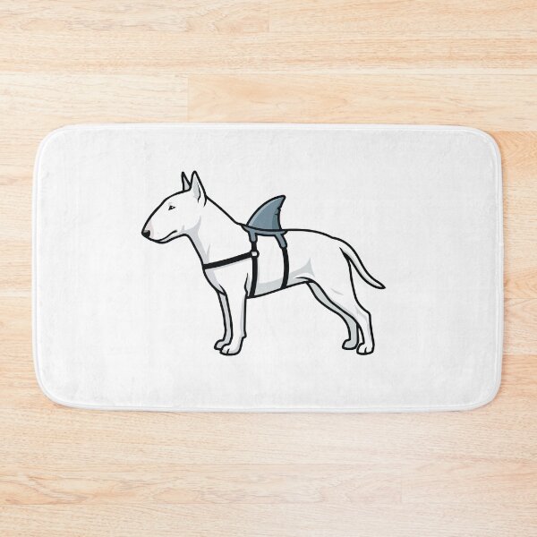 Item preview, The Original Land Shark Funny Bull Terrier designed and sold by Petzzz.
