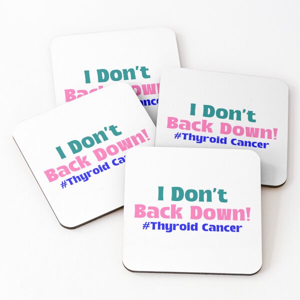 Item preview, I Don't Back Down! #Thyroid Cancer designed and sold by ACA Design & Print.
